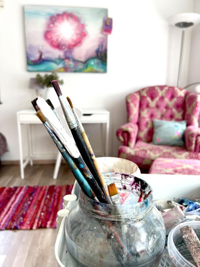 Schlafen Im Atelier - Einzigartiges Gaestezimmer Am Ammersee Apartment Schondorf am Ammersee Exterior foto