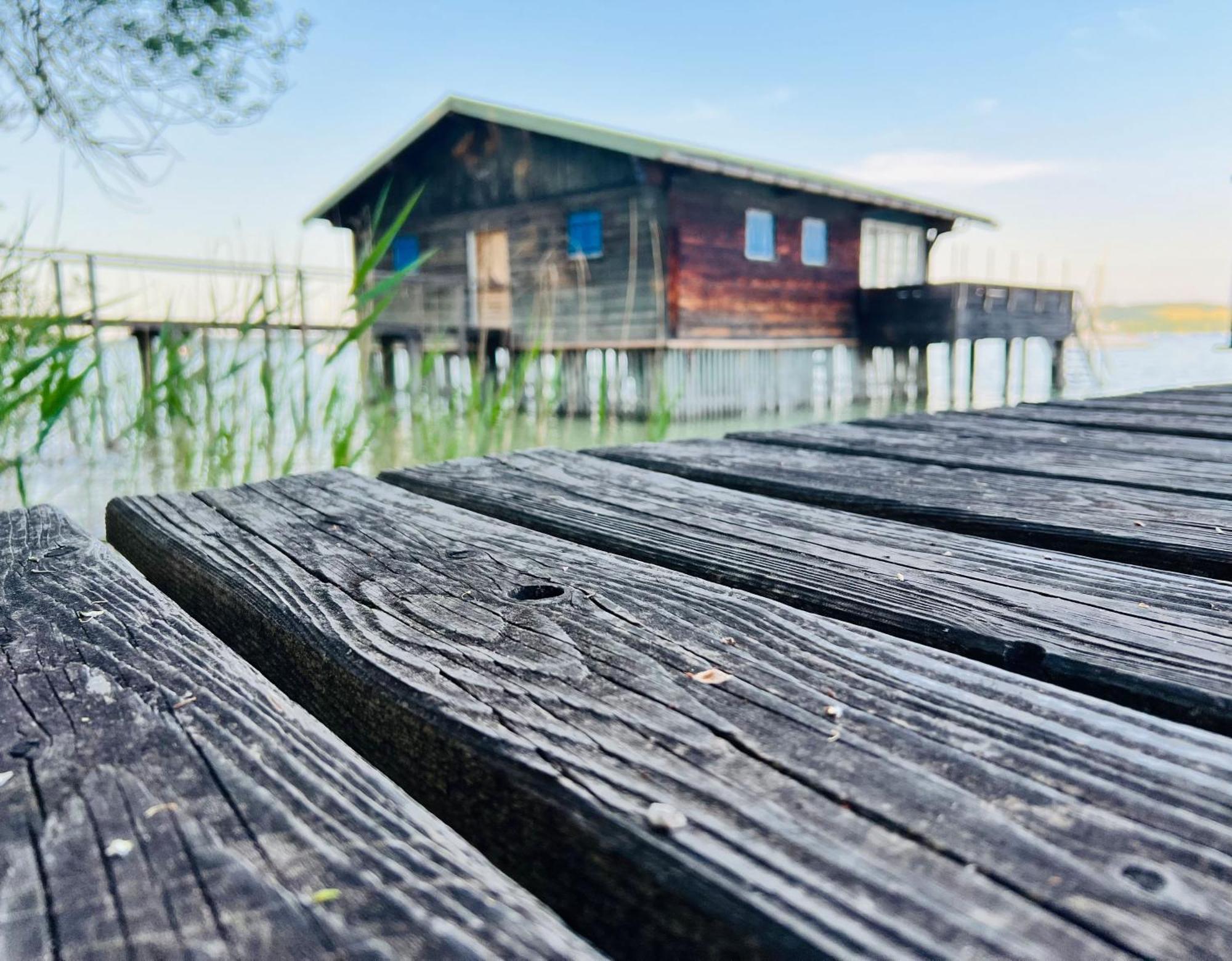 Schlafen Im Atelier - Einzigartiges Gaestezimmer Am Ammersee Apartment Schondorf am Ammersee Exterior foto